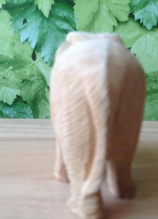 Статуэтка слоник деревянный (индия)3 фото