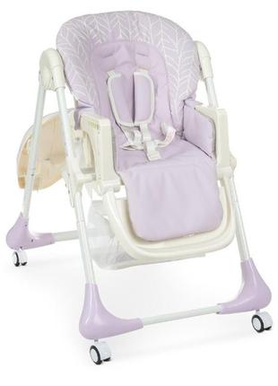 Стільчик для годування bambi m 3233l (lilac) r_28843 фото