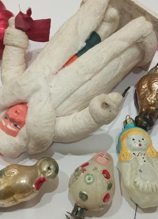 Елочные украшения времен сср