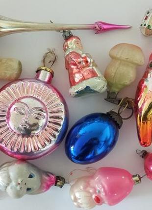 Елочные украшения времен сср