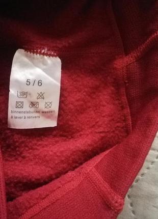 Теплые капроновые колготки красного цвета