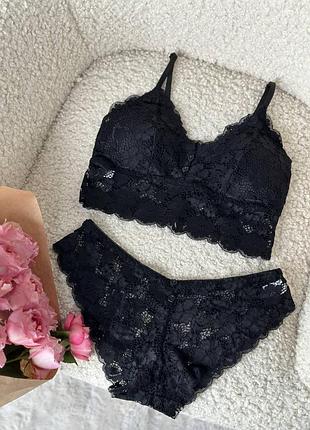 Женское белье топ трусики