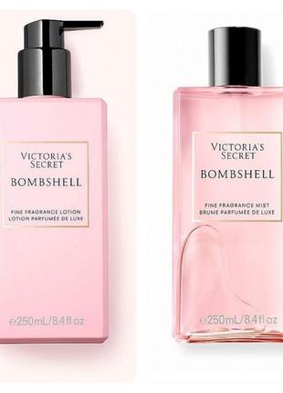 Victoria's secret bombshell мист- спрей и лосьон  парфюмированный 250 мл