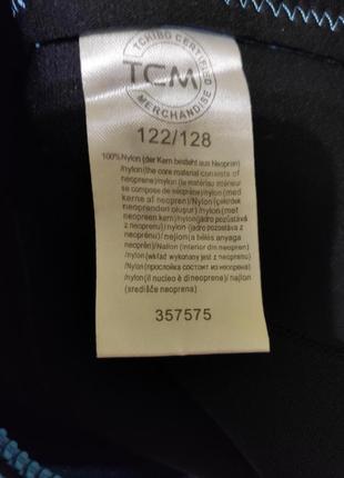 Детский гидрокостюм для плавания, купание на 7-8 лет тсм tchibo