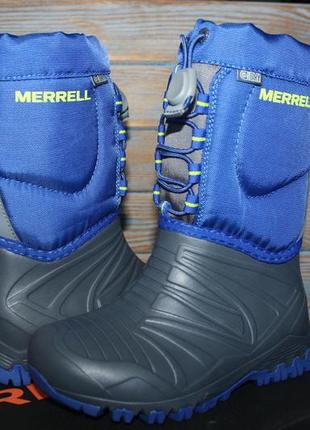 Детские зимние сапожки merrell snow quest lite waterproof snow boot