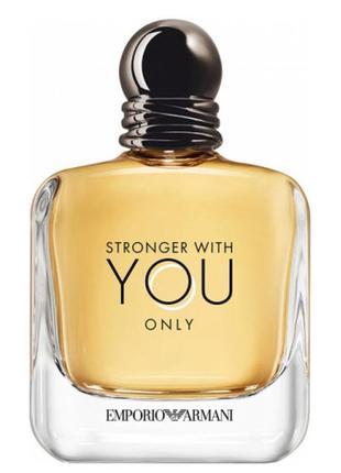 Чоловічі парфуми armani stronger with you only 100 ml