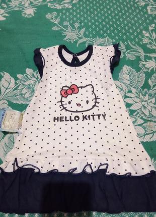 Платье детское hello kitty1 фото