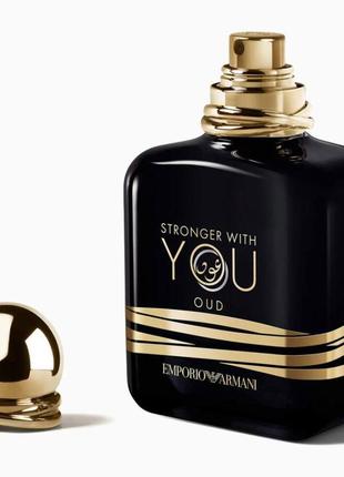 Мужской парфюм armani stronger with you oud (тестер) 100 ml.