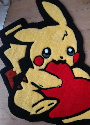 🇺🇦⚡ килим ручної роботи пікачу pikachu pokemon6 фото