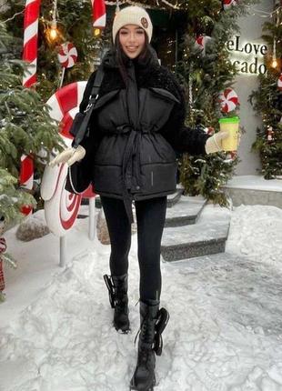 Жіноча зимова коротка тепла балонова куртка,женская зимняя тёплая куртка6 фото