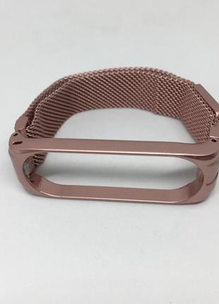 Металлический ремешок mi band 3 Xiaomi mi band 2 матовый  ❤️😲