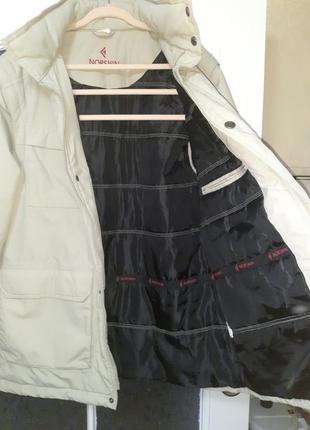 Брендовая женская зимняя теплая куртка-жилетка 2 в 110 фото