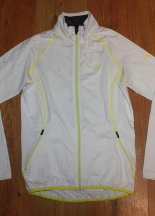 Кофта спортивная ветровка олимпийка на молнии женская белая northland xs