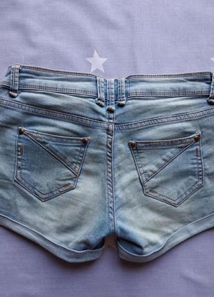 Летние короткие джинсовые шорты от terranova4 фото