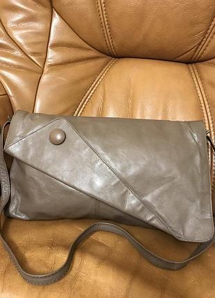 Сумка кожаная винтаж