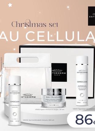 Christmas set «eau cellular» institut esthederm