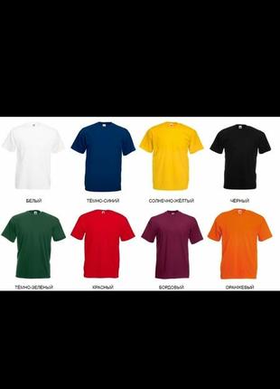 Хлопковая мужская футболка в цветах3 фото