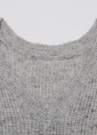 Вязаный джемпер полушерсть oversize vero moda 7