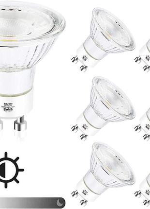 Світлодіодні лампи albrillo gu10 5 вт, 400 люменів, холодне світло 3000 к, еквівалент галогенної лампи 40 вт