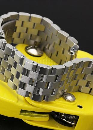 Браслет для mobvoi ticwatch pro 3 | huawei watch gt 2 46mm | gt 2 pro | gt 3 ремешок 22мм quadro стальной9 фото