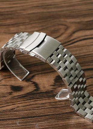 Браслет для mobvoi ticwatch pro 3 | huawei watch gt 2 46mm | gt 2 pro | gt 3 ремешок 22мм quadro стальной8 фото