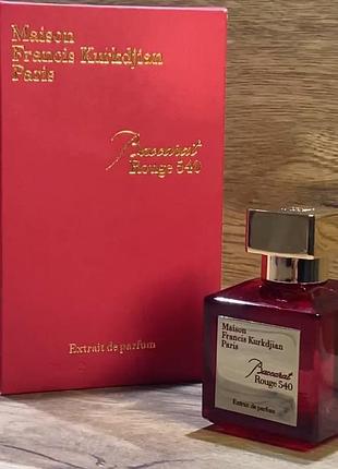 Парфюмована вода унісекс baccarat rouge 540, 70 мл