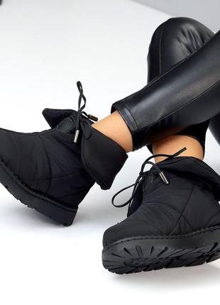 Дутики женские утепленные мехом