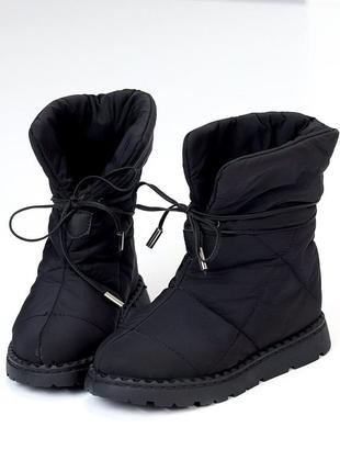 Дутики женские утепленные мехом