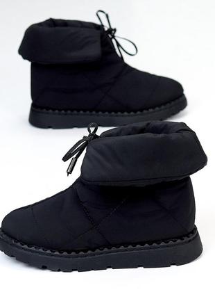 Дутики женские утепленные мехом