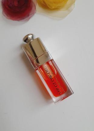 Dior lip glow oil - поживне масло для губ - 004