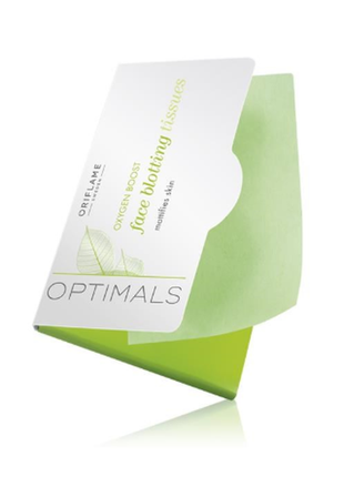 Матуючі серветки для обличчя optimals