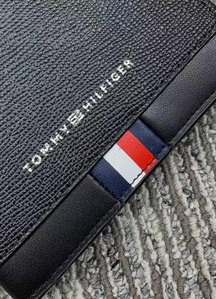 Чоловічий шкіряний гаманець tommy hilfiger6 фото