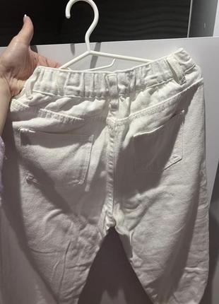 Белые джинсы h&amp;m8 фото