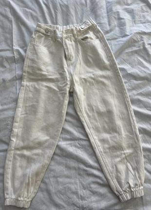 Білі джинси h&m