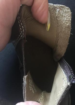 Кожаные сапожки ботики 3