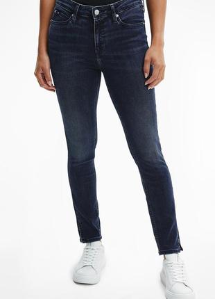 Джинси calvin klein jeans mid rise skinny ankle5 фото