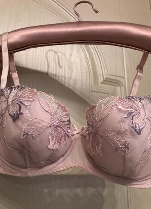 Marks & spencer розовый бюстгальтер 34с
