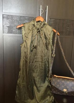 Сукня колір хакі