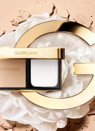 Пудра для лица guerlain parure gold skin control high perfection matte compact foundation 0n, refill3 фото