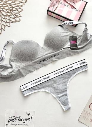 Комплект victoria’s secret набор набор белье виктория секрет белье виктория сикрет бра бюст лифчик бюстгальтер