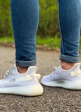 Кросівки adidas yeezy boost 350 v2 static full reflective кроссовки3 фото