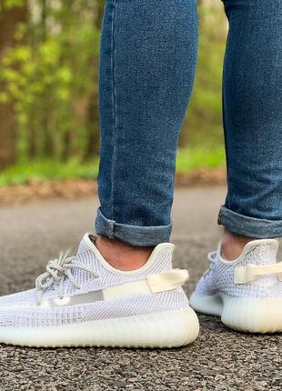 Кросівки adidas yeezy boost 350 v2 static full reflective кроссовки4 фото