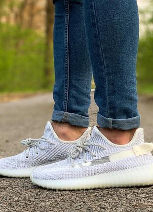 Кросівки adidas yeezy boost 350 v2 static full reflective кроссовки6 фото