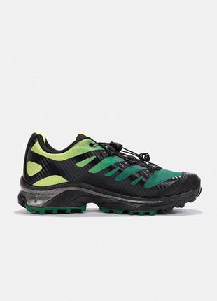 Кроссовки  salomon xt-4 og black/green новинка (зимний)7 фото