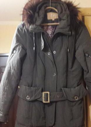 Теплая женская пуховая куртка
