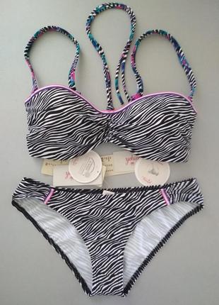 Раздельный купальник - бандо триумф. размер 36 д..