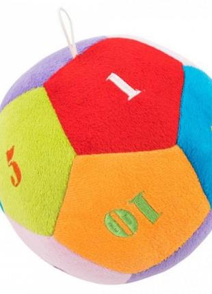 Мягкая игрушка мячик с цифрами 15см тм tigres иг-00011 фото