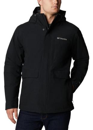 Куртка columbia firwood jacket (розмір large, колір black)1 фото