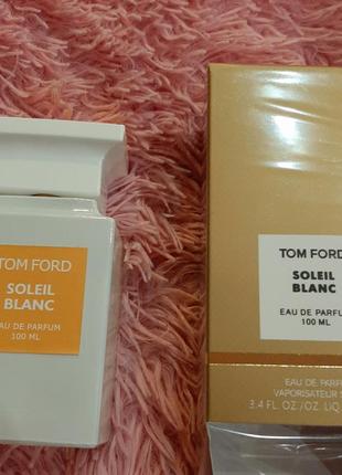 Супер-новинка! дорогой нишевый парфюм-унисекс tom ford soleil blanc 100ml абсолютно новый запечатан (лиц.)