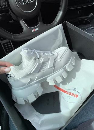 Кроссовки prada cloudbust white кросівки5 фото